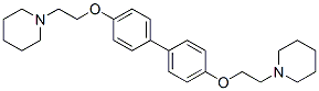 4,4'-Bis(2-piperidinoethyloxy)-1,1'-biphenyl CAS#: 18709-30-3