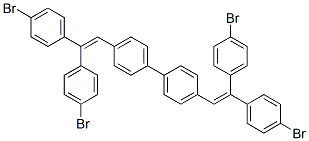 4,4'-Bis[2,2-bis(4-bromophenyl)vinyl]-1,1'-biphenyl CAS#: 209802-63-1