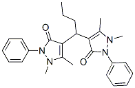 4,4'-Butylidenebis[1,2-dihydro-1,5-dimethyl-2-phenyl-3H-pyrazol-3-one] CAS#: 1461-17-2
