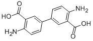 4,4'-DIAMINOBIPHENYL-3,3'-DICARBOXYLIC ACID CAS#: 2130-56-5