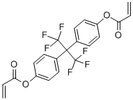 4,4'-(HEXAFLUOROISOPROPYLIDENE) DIPHENYL DIACRYLATE CAS#: 108050-41-5