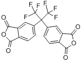 4,4'-(Hexafluoroisopropylidene)diphthalic anhydride CAS#: 1107-00-2