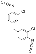 4,4'-METHYLENEBIS(2-CHLOROPHENYL)DIISOTHIOCYANATE CAS#: 206761-69-5