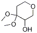 4,4-dimethoxytetrahydro-2H-pyran-3-ol CAS#: 104681-92-7