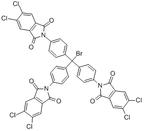 4,4',4''-TRIS(4,5-DICHLOROPHTHALIMIDO)TRITYL BROMIDE CAS#: 91898-93-0