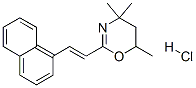 4,4,6-trimethyl-2-[(E)-2-naphthalen-1-ylethenyl]-5,6-dihydro-1,3-oxazi ne hydrochloride CAS#: 100098-83-7