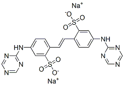 44BISSTRIAZIN2YLAMINO22STILBENEDISULPHONICACIDDISODIUMSALT CAS#: 17263-59-1
