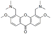 4,5-Bis[(dimethylamino)methyl]-3,6-dimethoxy-9H-xanthen-9-one CAS#: 27529-90-4