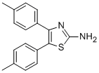 4,5-DI-P-TOLYL-THIAZOL-2-YLAMINE CAS#: 102026-45-9