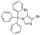 4,5-DIBROMO-1-TRIPHENYLMETHYL-1H-IMIDAZOLE CAS#: 112517-23-4