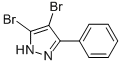 4,5-DIBROMO-3-PHENYL-1H-PYRAZOLE CAS#: 21601-71-8