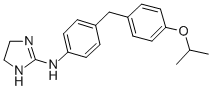 4,5-DIHYDRO-N-[4-[[4-(1-METHYLETHOXY)PHENYL]METHYL]PHENYL]-1H-IMIDAZOL-2-AMINE CAS#: 221529-58-4