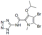 4,5-Dibromo-1-methyl-3-(1-methylethoxy)-N-(1H-tetrazole-5-yl)-1H-pyrrole-2-carboxamide CAS#: 113589-14-3