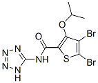 4,5-Dibromo-3-(1-methylethoxy)-N-(1H-tetrazole-5-yl)-2-thiophenecarboxamide CAS#: 113588-97-9