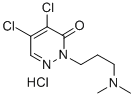 4,5-Dichloro-2-(3-(dimethylamino)propyl)-3(2H)-pyridazinone monohydroc hloride CAS#: 20630-50-6