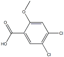 4,5-Dichloro-2-Methoxybenzoic acid CAS#: 201150-65-4