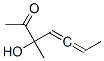 4,5-Heptadien-2-one, 3-hydroxy-3-methyl- (9CI) CAS#: 238736-22-6