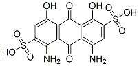 4,5-diamino-9,10-dihydro-1,8-dihydroxy-9,10-dioxoanthracene-2,6-disulphonic acid CAS#: 17418-72-3