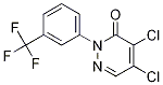 4,5-dichloro-2-[3-(trifluoromethyl)phenyl]pyridazin-3(2H)-one CAS#: 26806-47-3