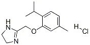 4,5-dihydro-2-[[2-isopropyl-5-methylphenoxy]methyl]-1H-imidazole monohydrochloride CAS#: 28120-03-8