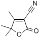 4,5,5-Trimethyl-2-oxo-2,5-dihydro-3-furancarbonitrile CAS#: 13332-71-3