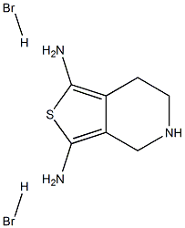 4,5,6,7-Tetrahydrothieno[3,4-c]pyridine-1,3-diaMine dihydrobroMide CAS#: 104617-55-2