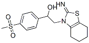 4,5,6,7-tetrahydro-2-imino-alpha-(p-mesylphenyl)benzothiazoline-3-ethanol CAS#: 13581-52-7
