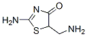 4(5H)-Thiazolone, 2-amino-5-(aminomethyl)- CAS#: 111506-20-8
