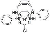 4,6-Bis-(N-phenyl-p-phenylenediamine)-2-chloro-1,3,5-triazine CAS#: 15063-92-0