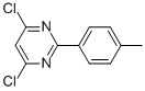 4,6-DICHLORO-2-(4-METHYLPHENYL)PYRIMIDINE CAS#: 21139-61-7