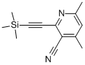 4,6-DIMETHYL-2-TRIMETHYLSILANYLETHYNYL-NICOTINONITRILE CAS#: 107469-28-3