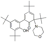 4,6-Di-tert-butyl-2-(3,5-di-tert-butyl-2-hydroxyphenyl)-6-morpholino-2,4-cyclohexadien-1-one CAS#: 26216-84-2