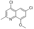 4,6-Dichloro-8-methoxy-2-methylquinoline CAS#: 1447-41-2