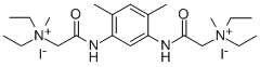 (4,6-Dimethyl-m-phenylenebis(iminocarbonylmethylene))bis(diethylmethyl ammonium iodide) CAS#: 100468-78-8