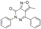 4,6-Diphenyl-3-methylisoxazolo[3,4-d]pyridazin-7(6H)-one CAS#: 25506-01-8