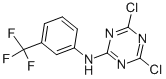 4,6-dichloro-N-(3-(trifluoromethyl)phenyl)-1,3,5- CAS#: 2394-87-8