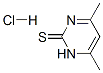 4,6-dimethyl-1H-pyrimidine-2-thione hydrochloride CAS#: 28176-16-1
