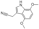 (4,7-DIMETHOXY-1H-INDOL-3-YL)-ACETONITRILE CAS#: 15109-37-2