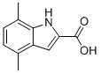 4,7-DIMETHYL-1H-INDOLE-2-CARBOXYLIC ACID CAS#: 103988-96-1