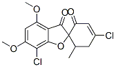 4',7-Dichloro-4,6-dimethoxy-6'-methylspiro[benzofuran-2(3H),1'-[3]cyclohexene]-2',3-dione CAS#: 1235-50-3