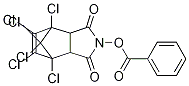 4,7-Methano-1H-isoindole-1,3(2H)-dione, 2-(benzoyloxy)-4,5,6,7,8,8-hexachloro-3a,4,7,7a-tetrahydro- CAS#: 16626-19-0
