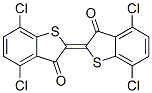 4,7-dichloro-2-(4,7-dichloro-3-oxobenzo[b]thien-2(3H)-ylidene)benzo[b]thiophene-3(2H)-one CAS#: 14295-43-3