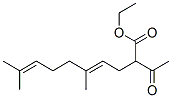 4,8-Decadienoic acid, 2-acetyl-5,9-dimethyl-, ethyl ester, (E)- CAS#: 19894-78-1