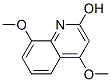 4,8-Dimethoxy-2-quinolinol CAS#: 15272-24-9