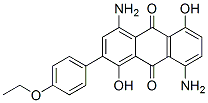 4,8-diamino-2-(4-ethoxyphenyl)-1,5-dihydroxyanthraquinone CAS#: 15114-15-5