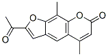 4,8-dimethyl-5'-acetylpsoralen CAS#: 114460-33-2