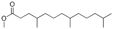 4,8,12-Trimethyltridecanoic acid methyl ester CAS#: 10339-74-9