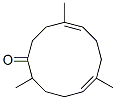 4,8,12-trimethyl-4,8-cyclododecadien-1-one CAS#: 13786-90-8