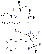 (4E)-1,1,1-trifluoro-4-phenyl-4-[(E)-[4,4,4-trifluoro-3-hydroxy-1-phen yl-3-(trifluoromethyl)butylidene]hydrazinylidene]-2-(trifluoromethyl)b utan-2-ol CAS#: 101221-66-3