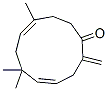 (4E,8E)-6,6,9-Trimethyl-2-methylene-4,8-cycloundecadien-1-one CAS#: 19888-05-2